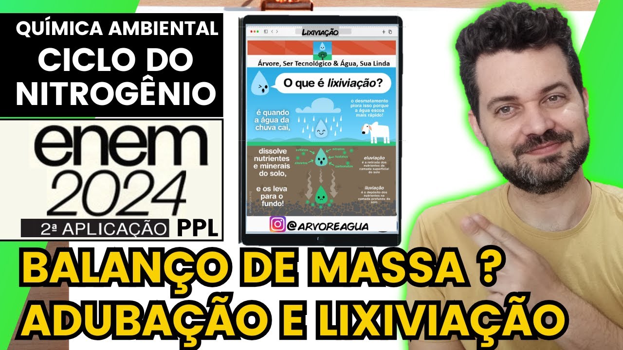 ✏️ENEM 2024 PPL | É comum o álcool ser mencionado como combustível ecologicamente correto, pois,