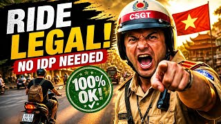No IDP Required to Ride in Vietnam