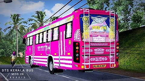 DTS Kerala Private Bus Mod In Bus Simulator Indonesia - Bussid Bus Mod - Bussid Car Mod - Bussid