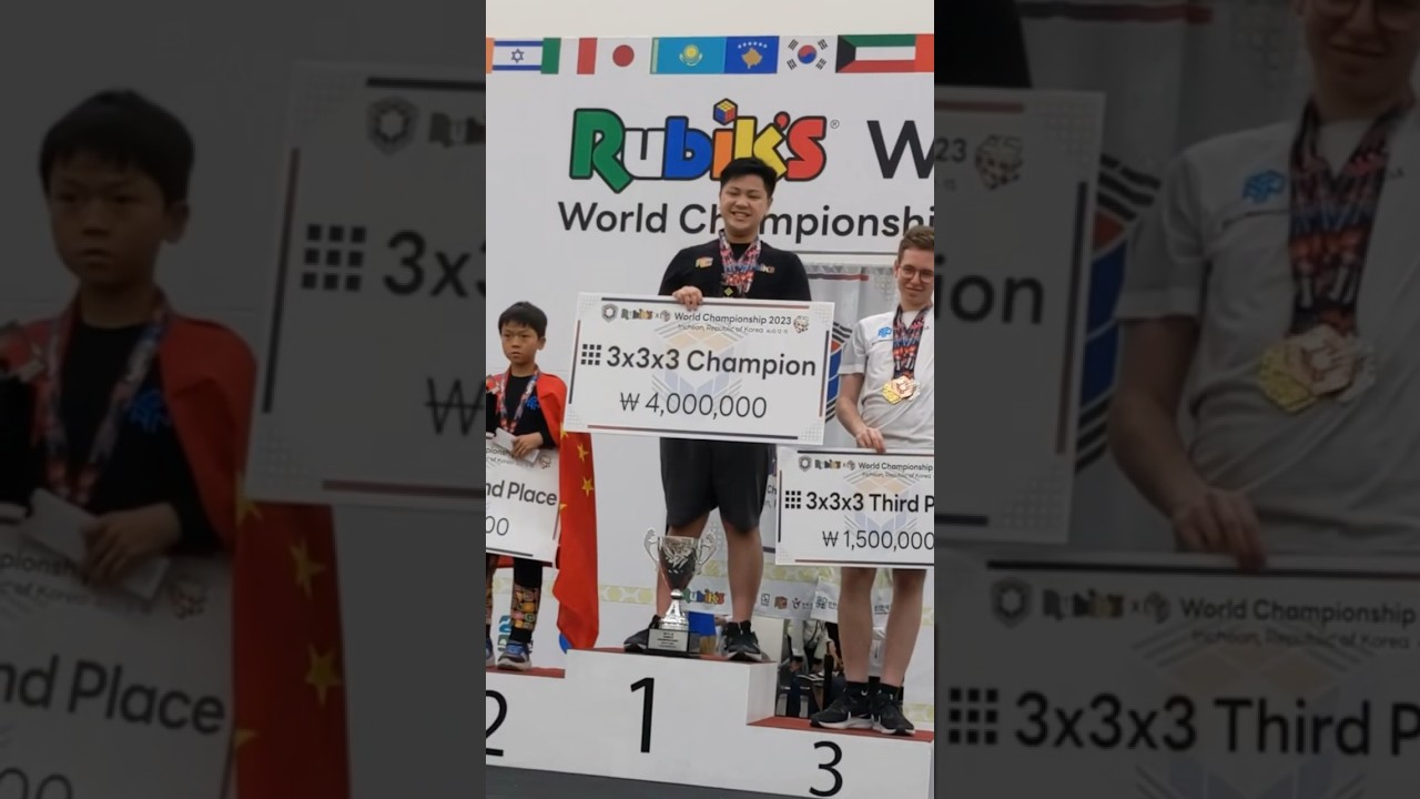 Rubik's x WCA World Championship 2023 Korea 