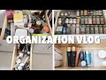 VLOG: spend the day w/ me - organizing my apartment/closet (SO SATISFYING)