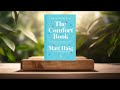 Review the comfort book matt haig summarized