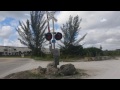 Last Crossing Before FEC Rock Quarry Medley, FL.