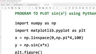 Plotting exp(x) sin^2x and sinx^2 using Python