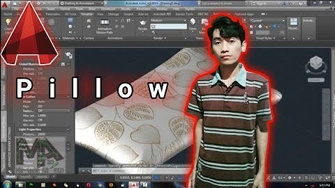 Tutorial AutoCAD 2015 - Bantal (Pillow)