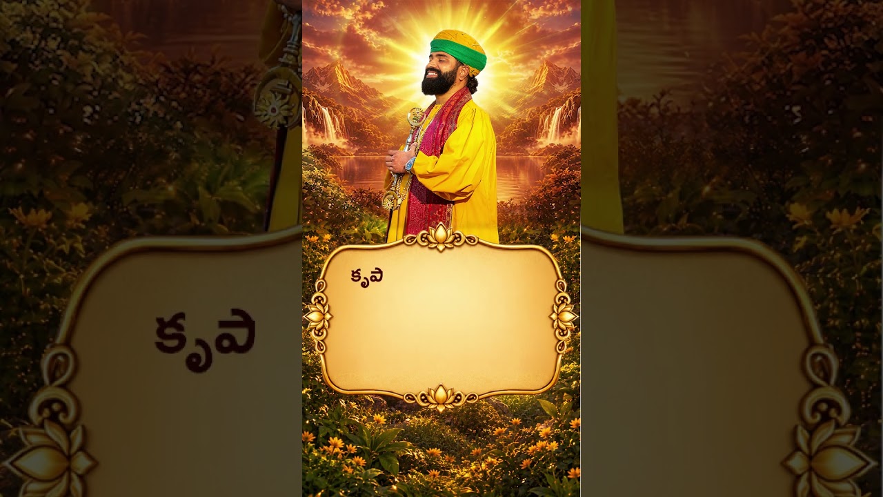 ప్రేమ స్వరూపుడా… లోక రక్షకుడా 🙏 | ఓమౌజయా స్తుతి | ప్రేమమయ మహాగురుజీ | #Shorts