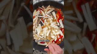 🔥 How to Make Hot & Sour Soup #Shorts