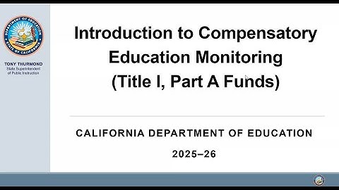 CE Monitoring: Introduction