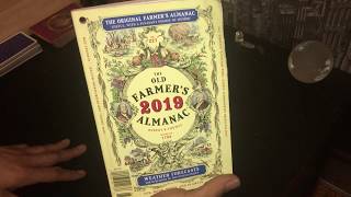 THE OLD FARMERS ALMANAC 2019: Moon phases, solar eclipse, lunar eclipse, astrology....