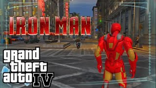 GTA IV City Iron Man Mod | GTA 4 Mods | Playing GTA 4 As IronMan | Low End PC Games