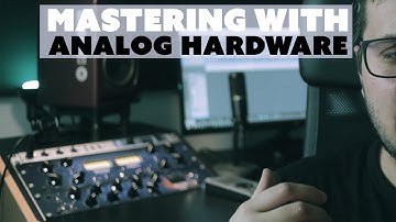 Mastering with ANALOG HARDWARE /// Tegeler Creme + VTC combo