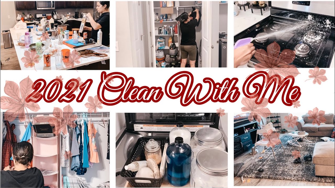 2021 Speed Clean with Me | Cleaning Messy House | Cleaning Motivation ...