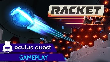 Racket NX Single Player/Multiplayer Gameplay | Oculus Quest