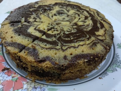 Marble Cake | Chocolate marble cake | Zebra cake | Zebra cake recipe || Anitha's Kitchen
