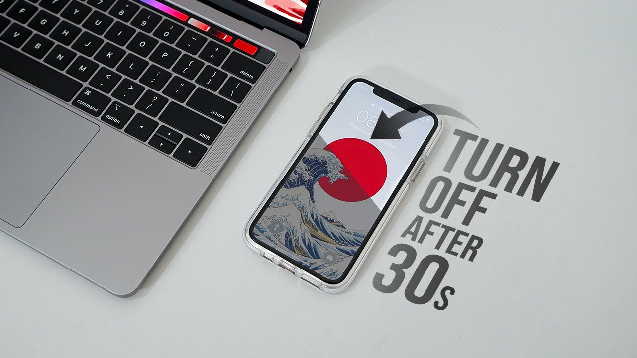 how-to-make-iphone-not-turn-off-after-30-seconds-youtube