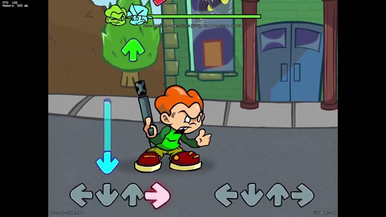 FNF Flash Edition Gamebanana Retro Jam Streetway (vs Pico