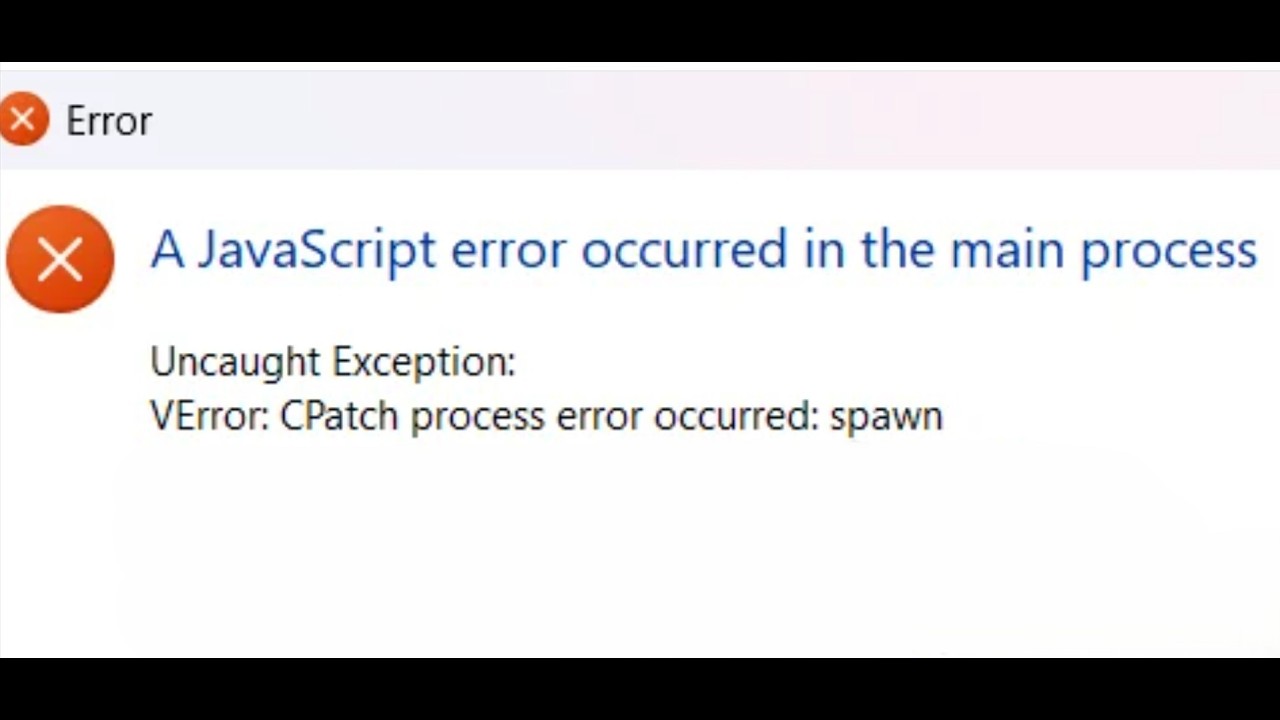 Fix Stellaris Error A JavaScript Error Occurred In The Main Process ...
