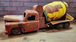 1950 Structo Cement Mixer Restoration: Watch This Machine Come Back To Life!