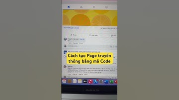 Cách tạo Page truyền thống bằng mã code