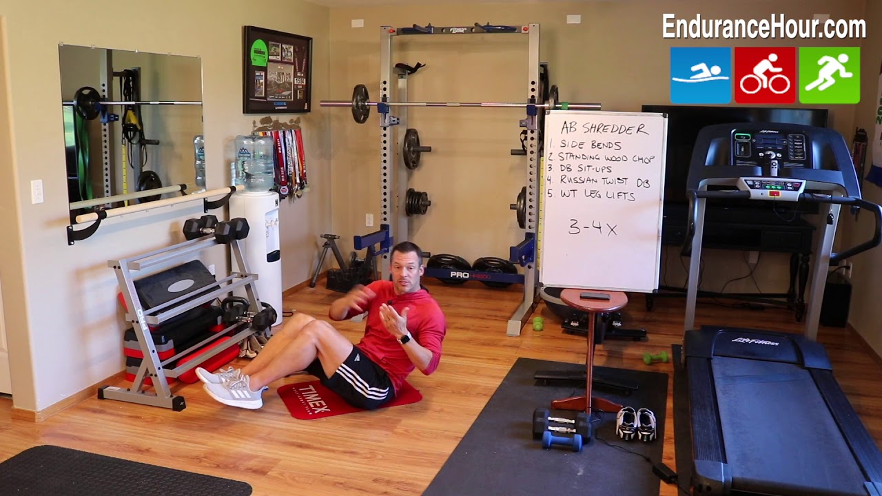 30 Minute Ab Shredder Workout on Endurance Hour YouTube