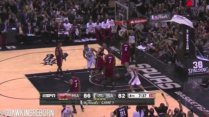 Tim Duncan Full Highlights 2014 Finals G1 vs Heat 21 Pts, 10 Rebs, 3 Assists HD