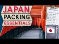 Japan trip packing 7 things to bring