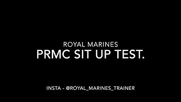 Royal Marines Sit Up Bleep Test