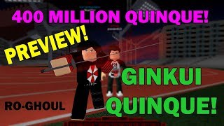 Noro Quinque Ginkui Showcase Preview In Ro-Ghoul Roblox