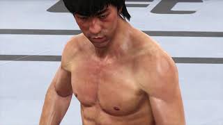 EA SPORTS™ UFC®Lee vs  st  Pierre Knee hit ko highlight