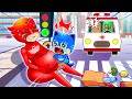 Owlette is pregnant  but what happened  mom im so sorry   catboys life story  pj masks 2d