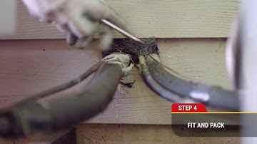 Xcluder Rodent Proof Fill Fabric Installation Instructions