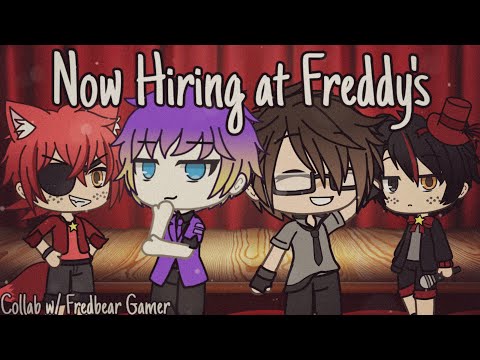 [Gacha Life] Now Hiring at Freddy's (JT Music) (Collab with Fredbear Gamer!)