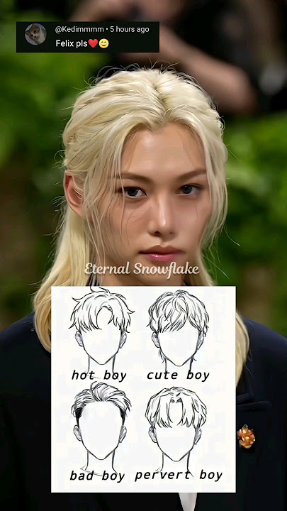 Felix in different hairstyle✨️ #straykids #felix #fyp #viral #trending #fypシ゚