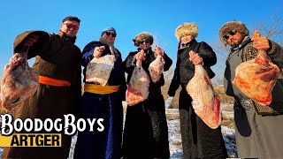 MEAT HEAVEN! Mongolian Stone Grilled Lamb Leg | Boodog Boys
