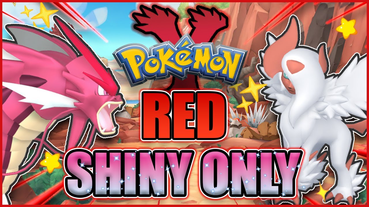 All red shiny Pokémon 