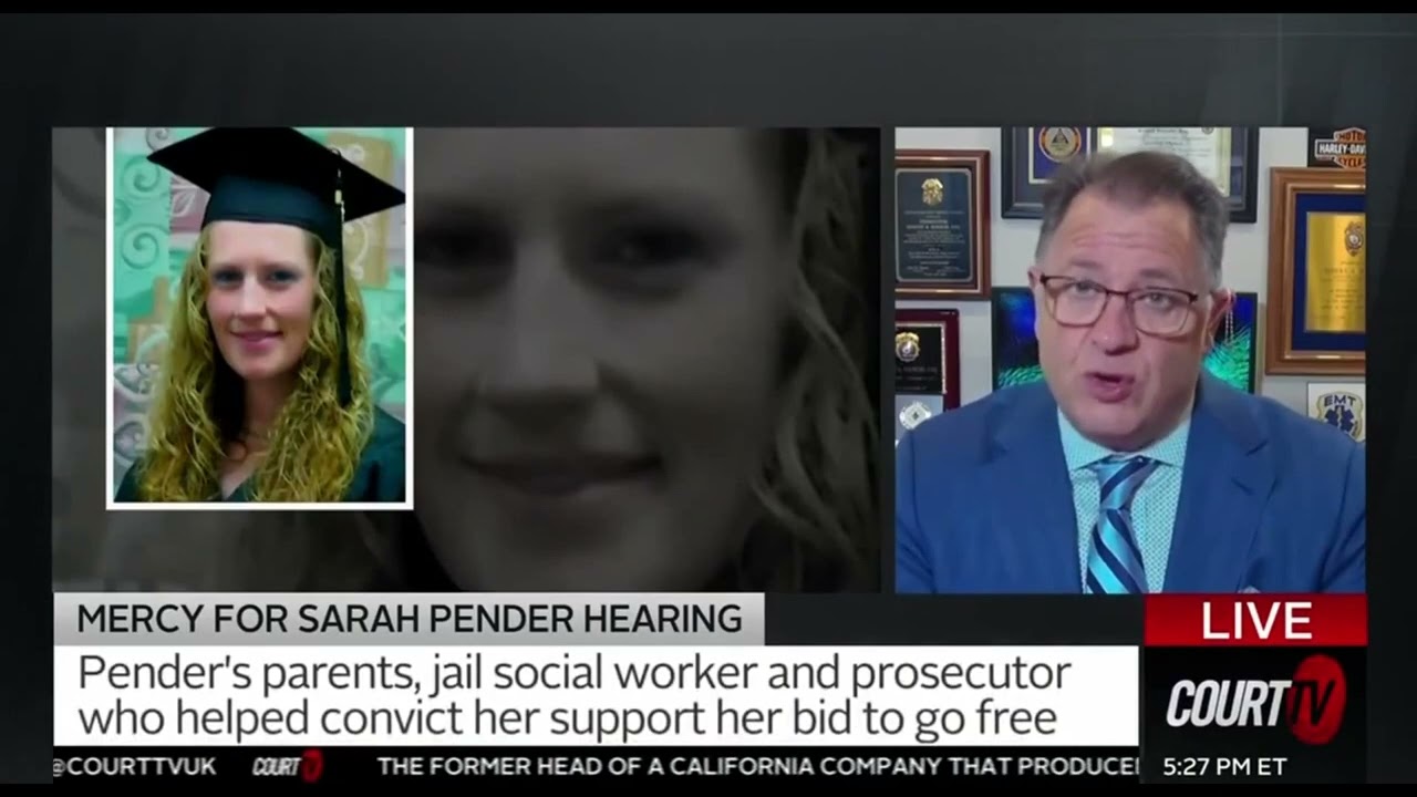 Mercy v Justice: Social Worker and Prosecutor who helped convict Sarah Pender Support Her Freedom