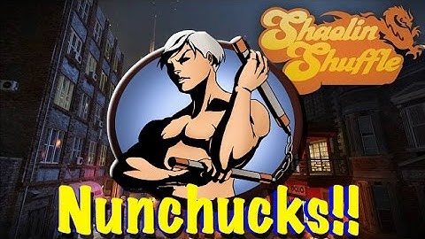 Shaolin Shuffle Nunchucks Steps!
