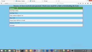 Integration of paystack's payment page using PHP, Javascript, HTML and CSS The programmatic approach