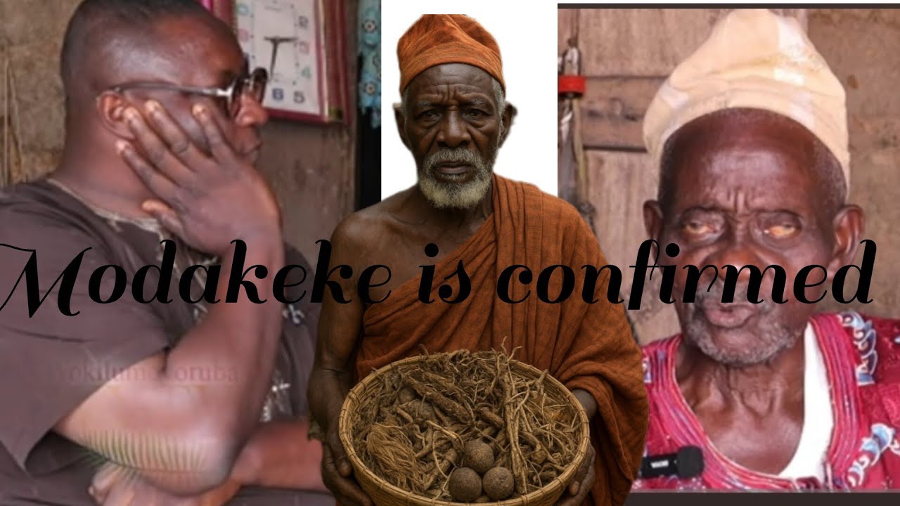 A confirmed 135 years old herbalist man in modakeke....