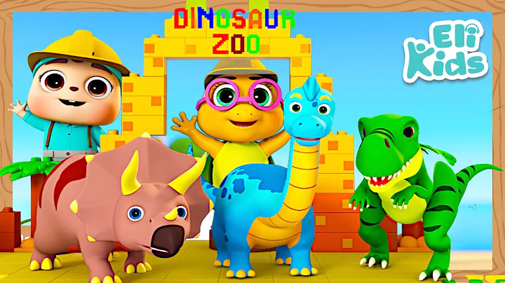 Dinosaur Zoo Song | Kindergarten Fun | Eli Kids Songs & Nursery Rhymes