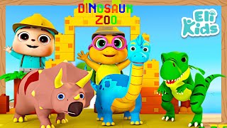 dinosaur zoo kindergarten play session eli kids songs nursery rhymes