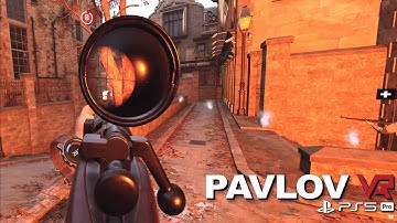 Pavlov PS5 Pro PS VR2 | HDR | S&D - Santorini, Autumn | Push - Autumn | Intense Combat For Control!!
