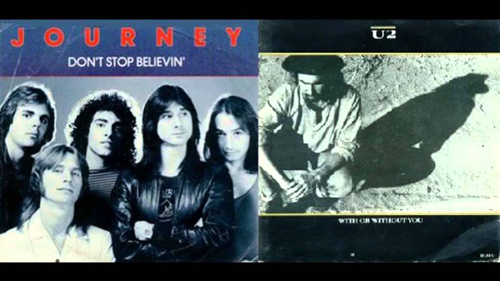 Journey Vs. U2 - Don't Stop Without You (Mashup)