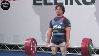 Jonathan Cayco  1st Place 888kg Total  93kg Class 2023 IPF World Classic Championship