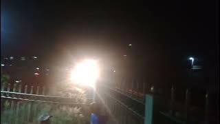 kereta api flyover Krian Sidoarjo