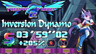 Freedom Planet 2 - Inversion Dynamo Rainbow S-Rank, Lilac [03′59″02] (no hit, no potion, 205%)