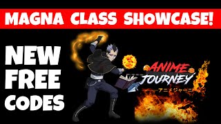 NEW* FREE CODES Anime Journey Magna Class SHOWCASE 