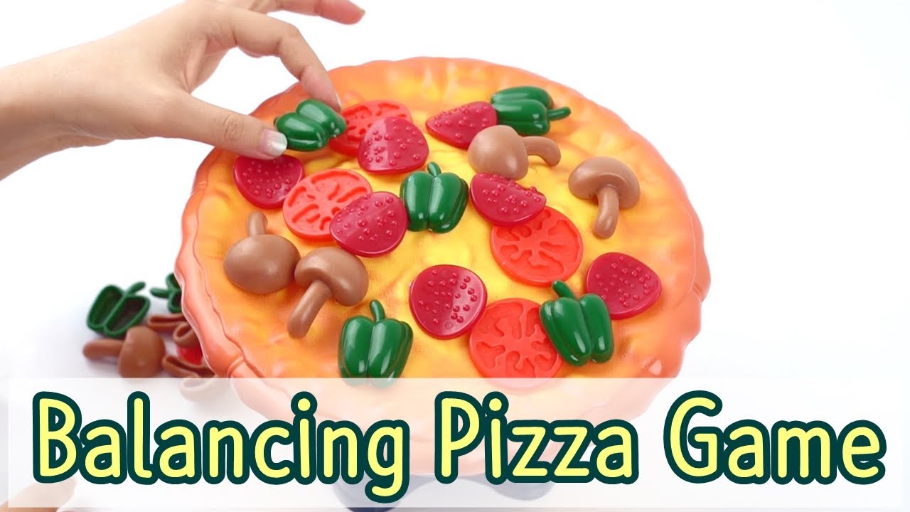 Pizza Topple Kids Game Balancing Pizza Game Learn food for Kids