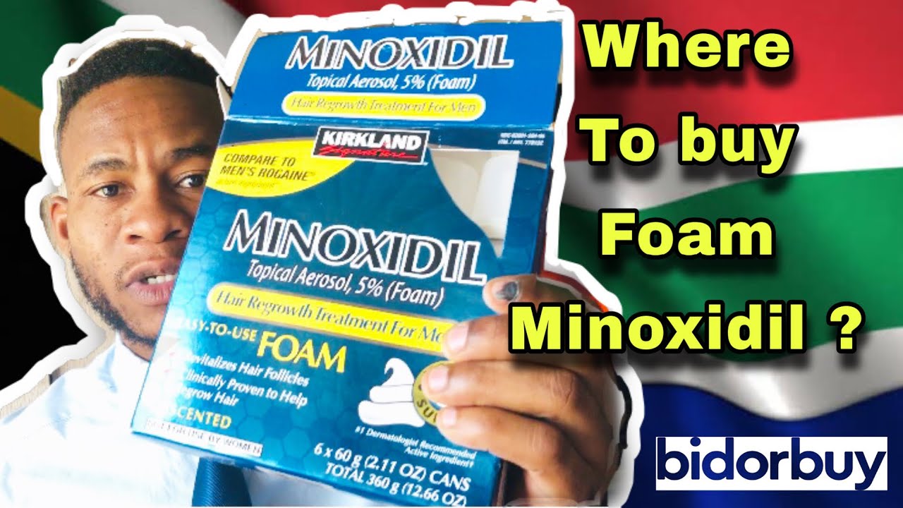 Minoxidil South Africa: Where to buy foam minoxidil 5% in South Africa 🇿🇦?
