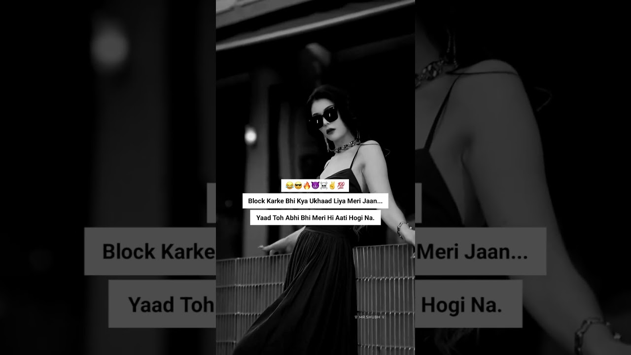 Girls Attitude Shayari Status ☠️ Single Girls Attitude WhatsApp Status